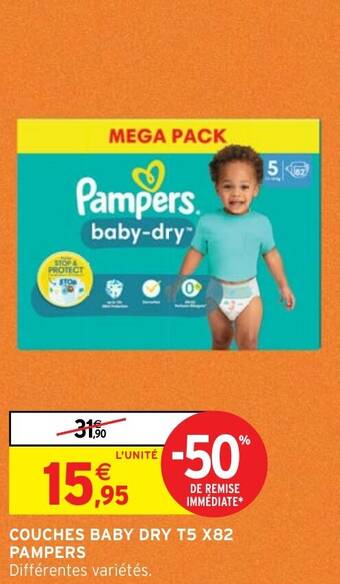 pampers newbaby-dry pieluchy rozmiar 2 mini 3-6kg 66 sztuk