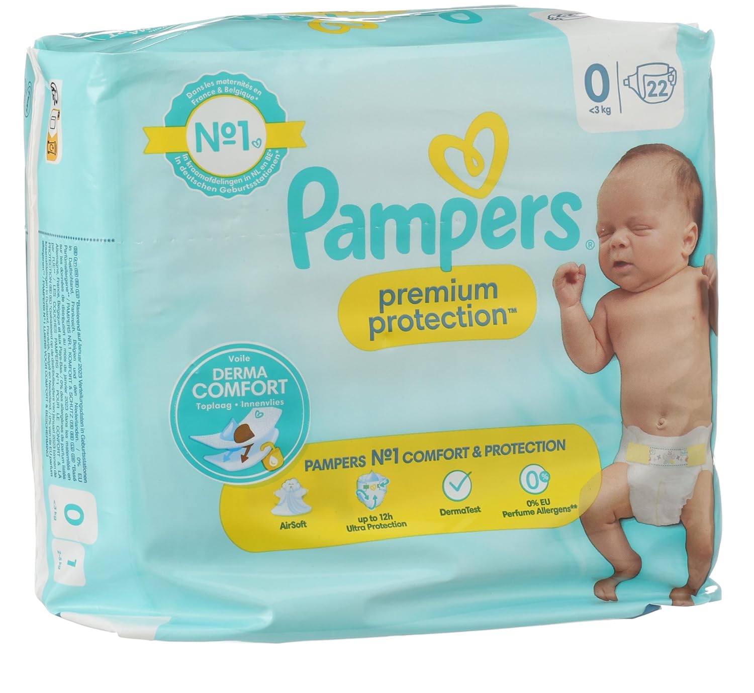 pies maskotka pampers