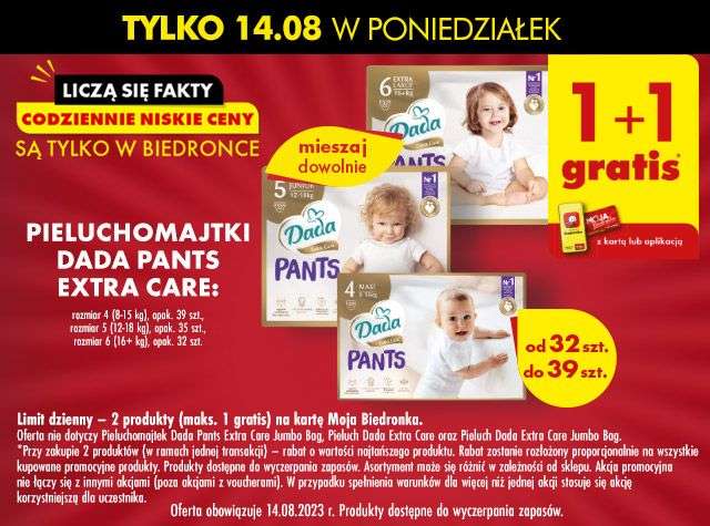 obserwuj pampers pants pieluchomajtki 4 52 szt