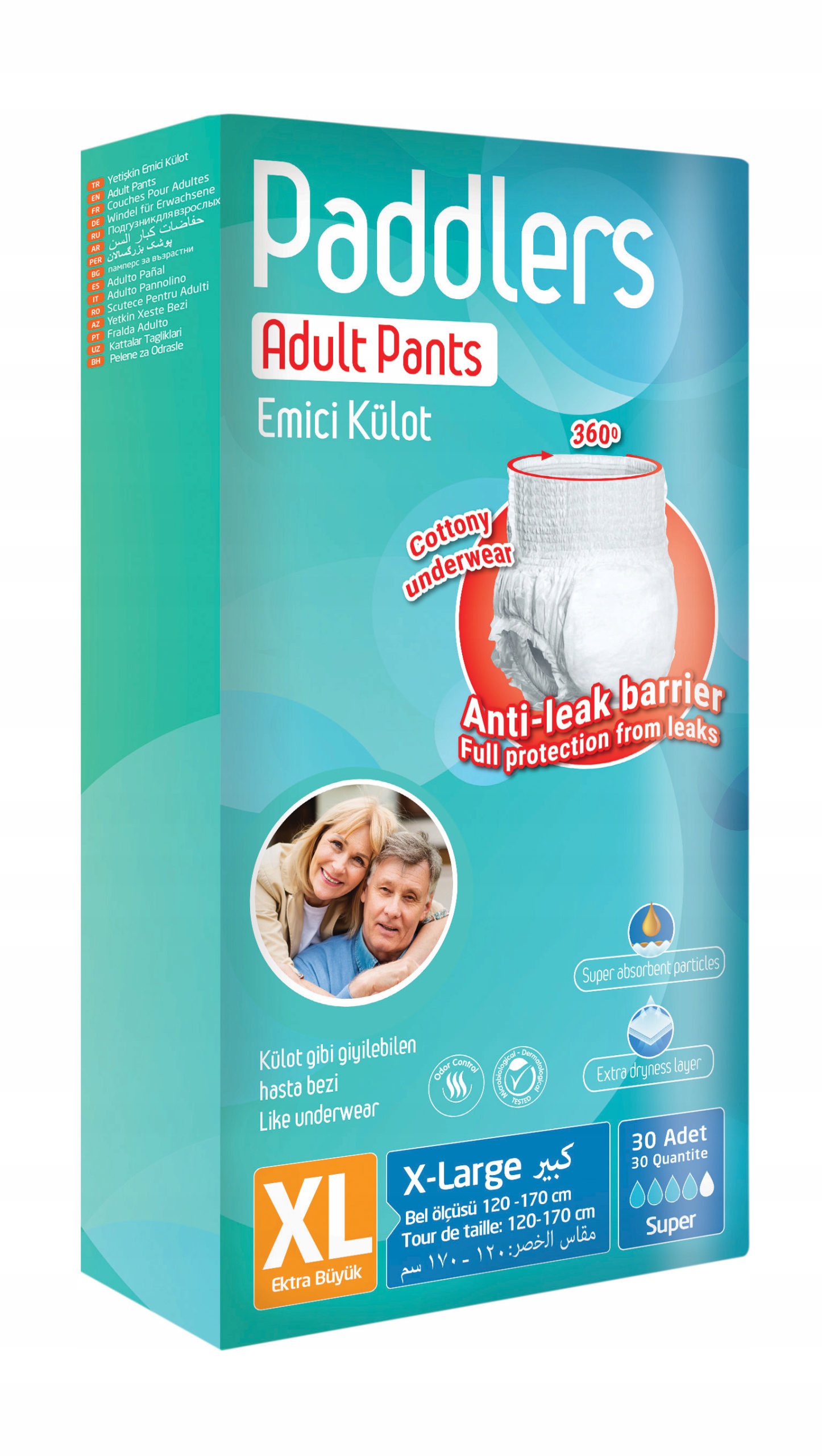 pampers mega paka 94 szt beby-dry pants 4