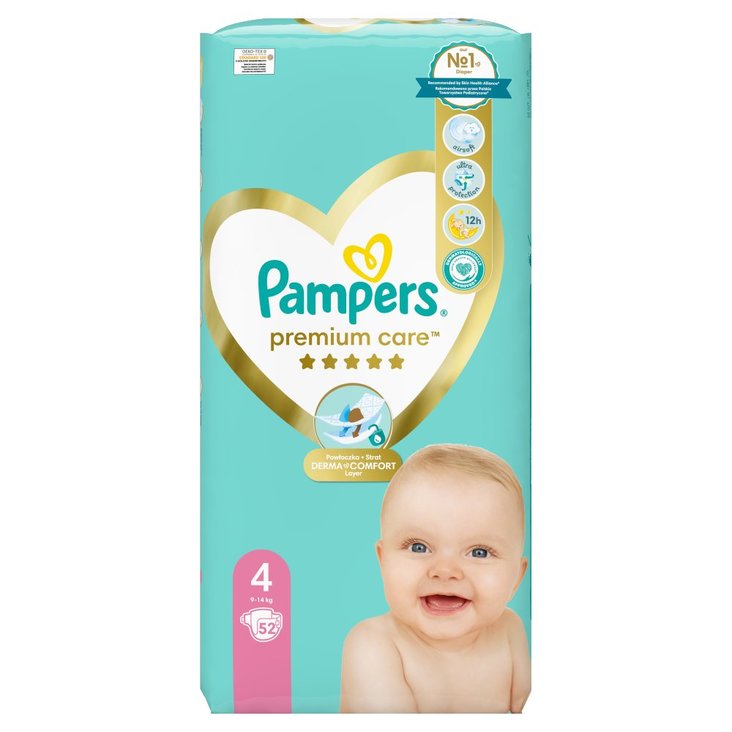 pieluchomajtki baby dry pampers 4 promocja