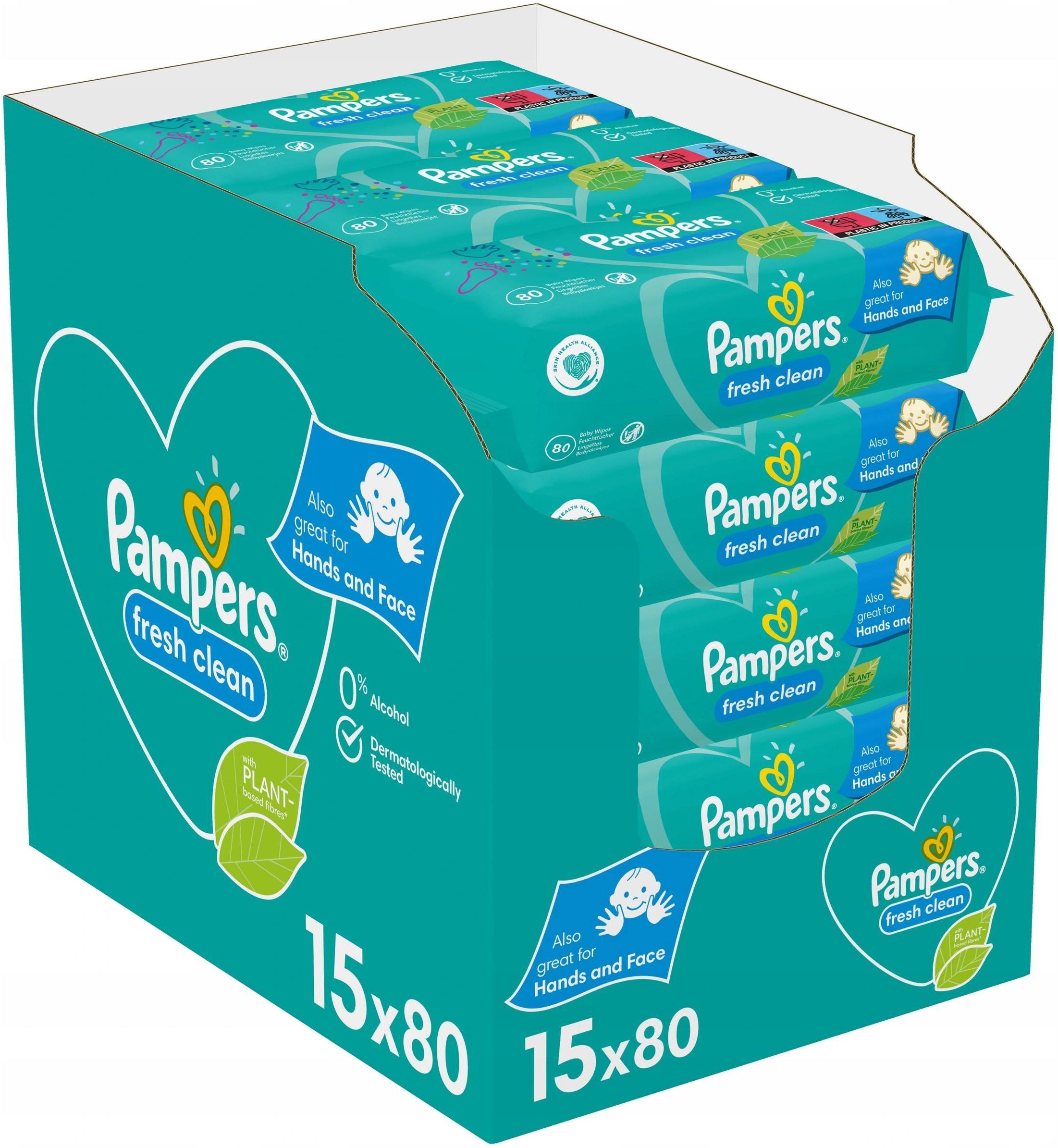 pampers chusteczki dla dzieci sensitive 336 sztuk