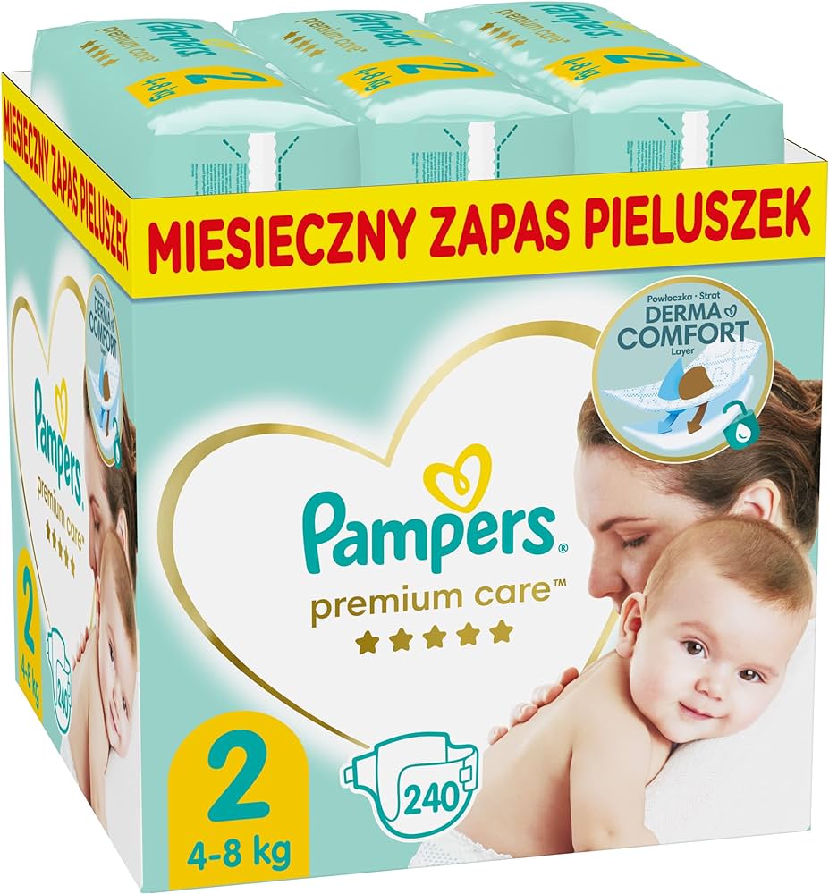 pieluszki pampers 1 2 mini newborn 168 sztuk allegro