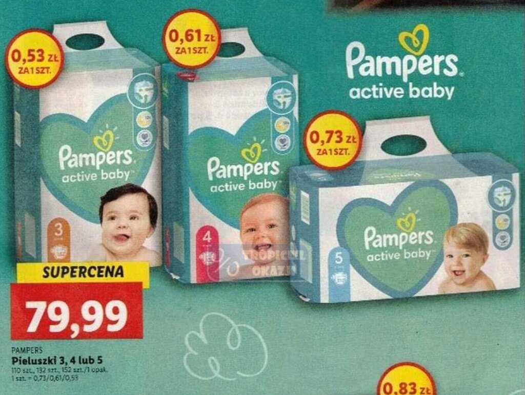 różnica między pampers 4 a 4+