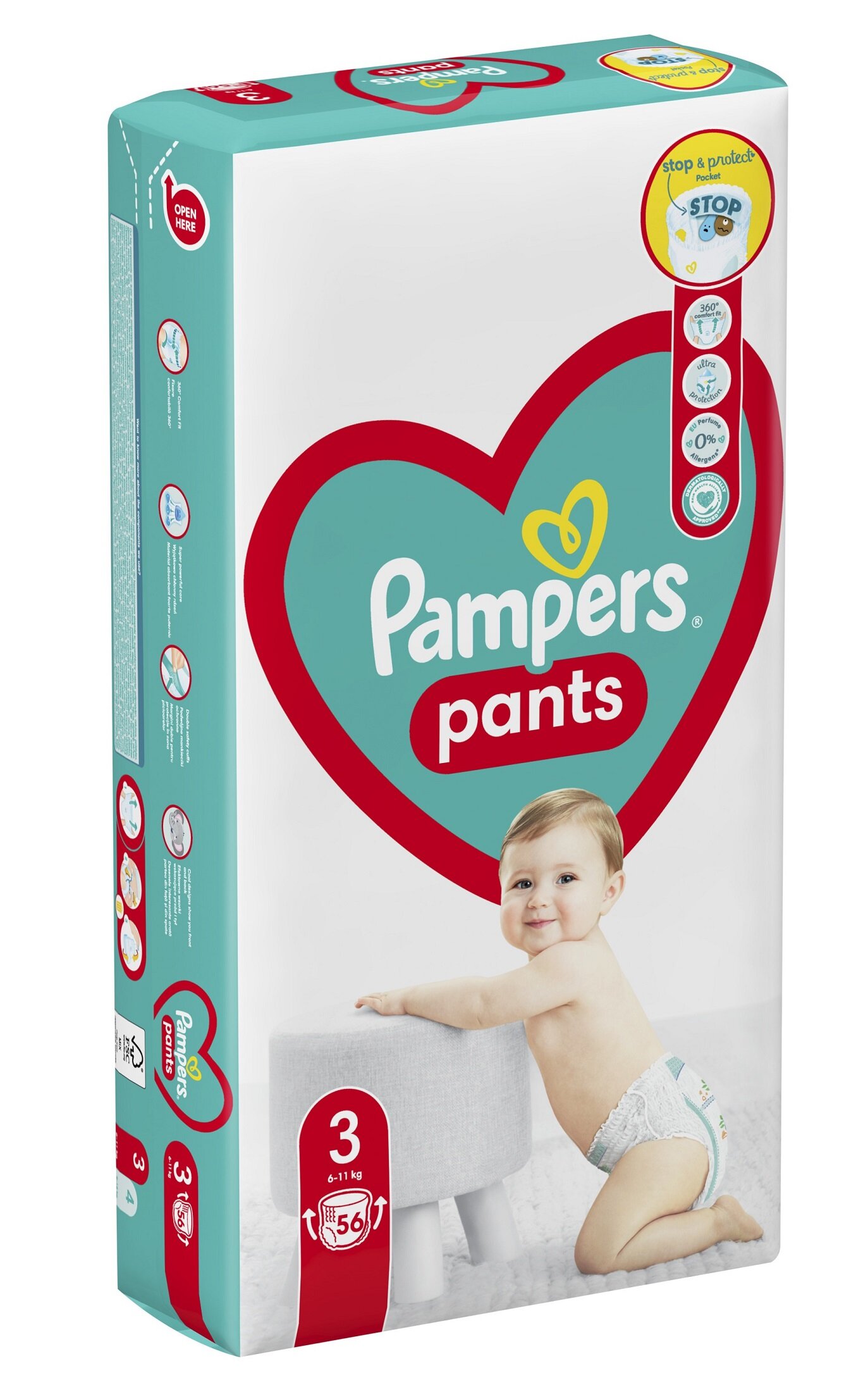 pampers active baby dry 4 30 szt