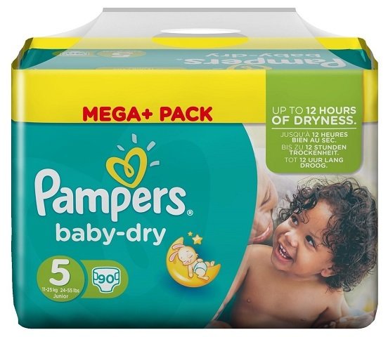 pampers pants 5 mega box