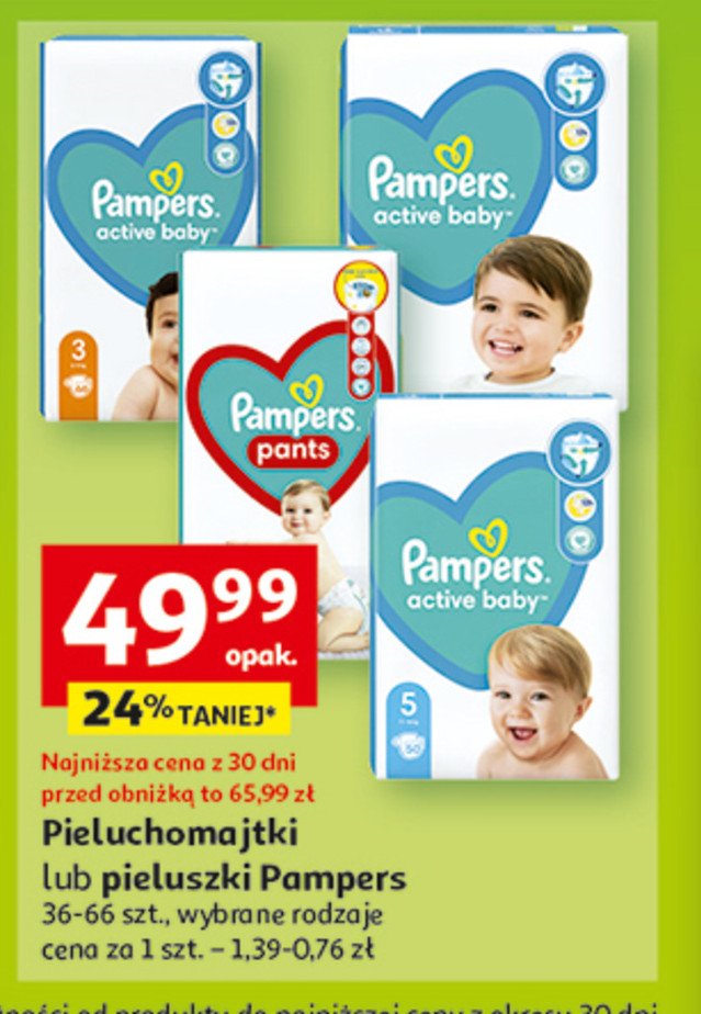 rossmann pieluchy pampers 0