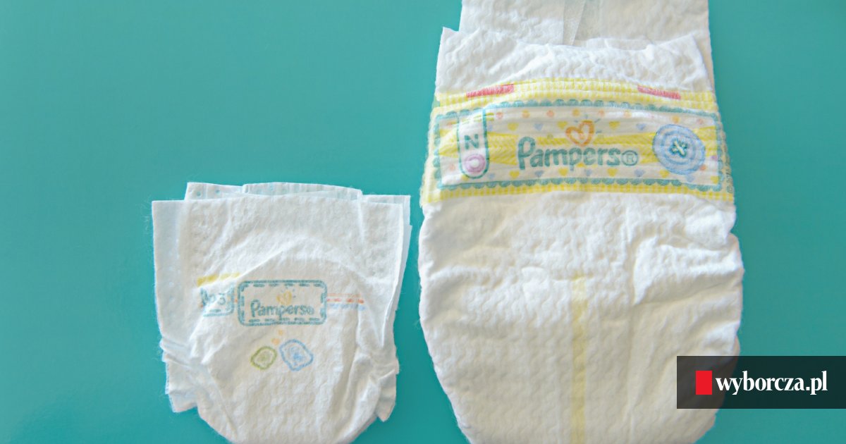 pampers z pieluchy tetrowa