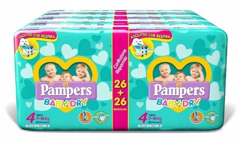 pieluchomajtki pampers 3 od ilu kg