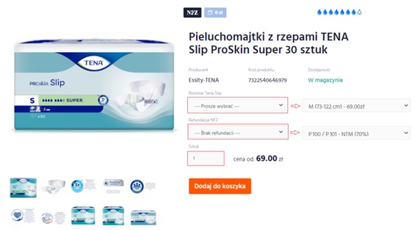 pieluchy aktualne promocje