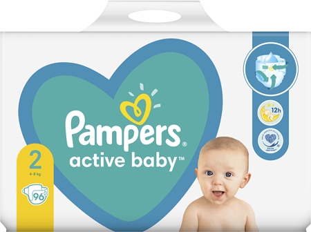 pampers active baby biedronka