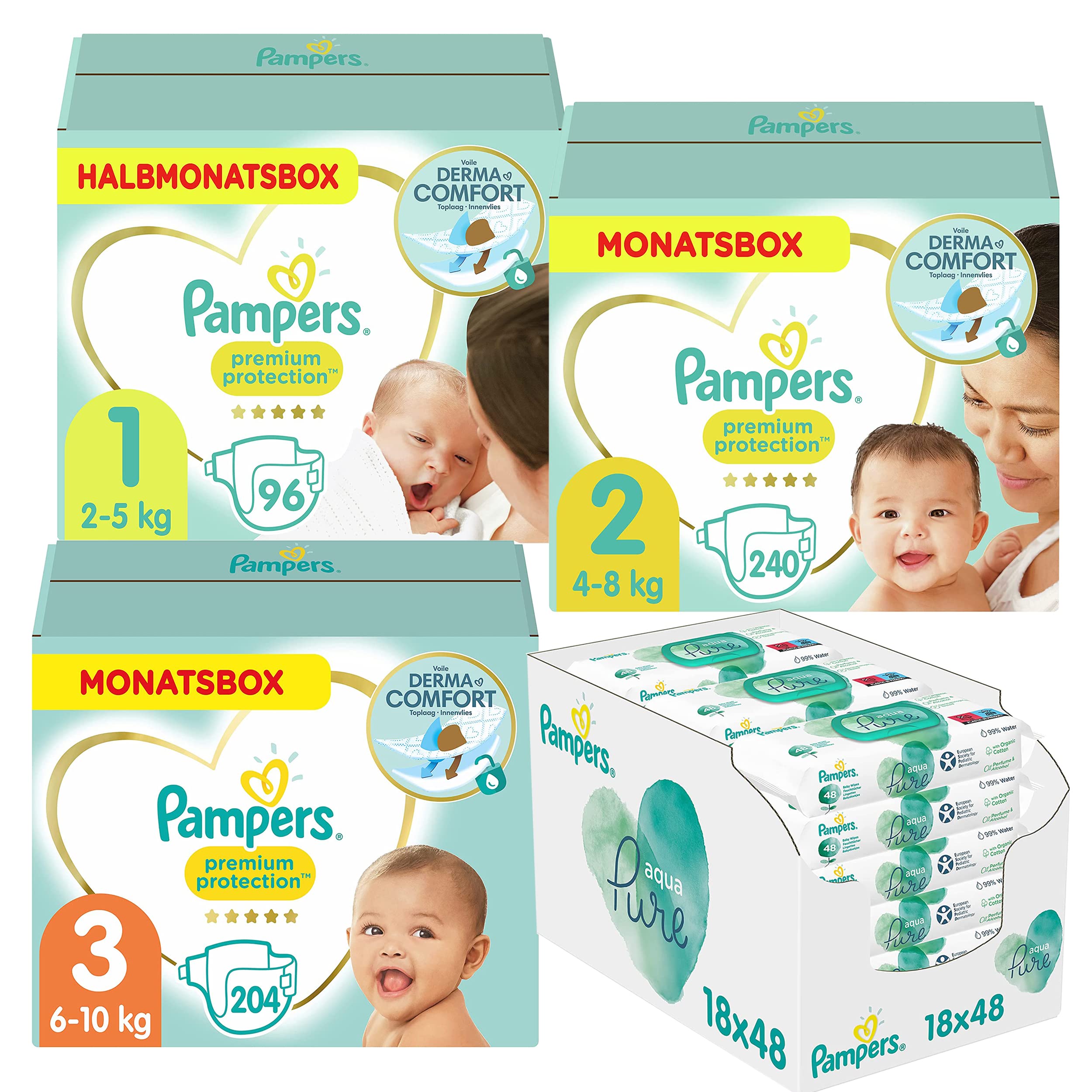 tesco pieluchy pampers premium care 4