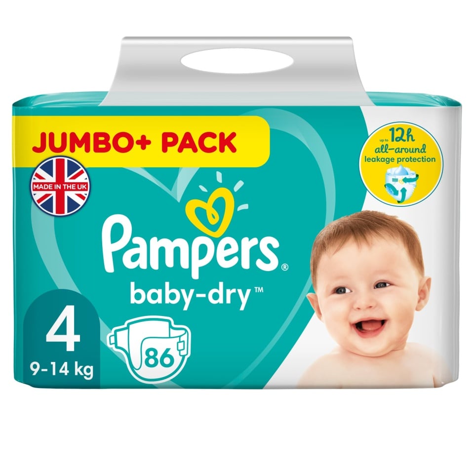 pampers pieluchomajtki rozmiar 4