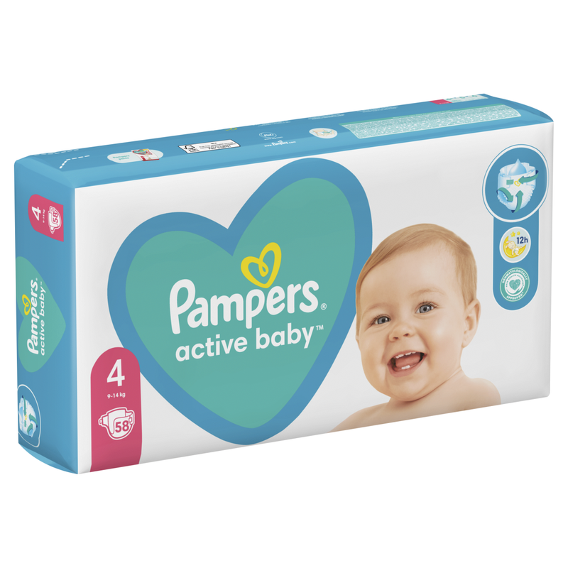 pampers od 6-12 ile sztuk w paczce