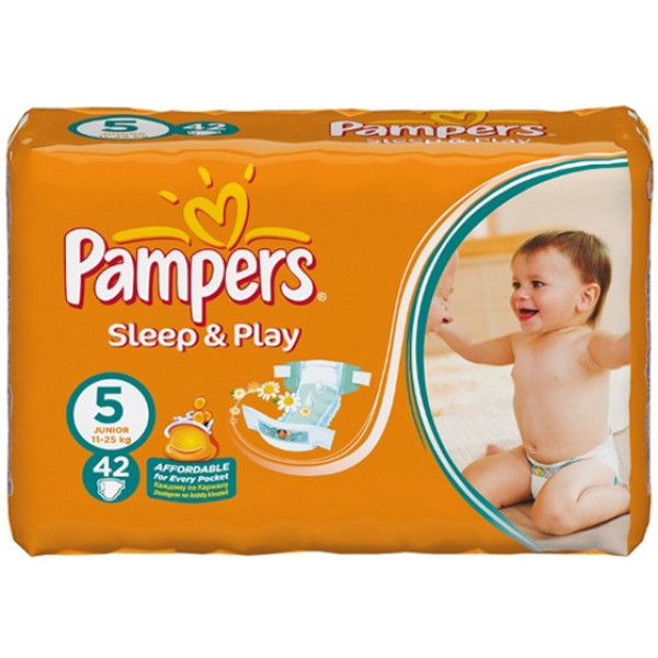 pampers niebieska wysciolka