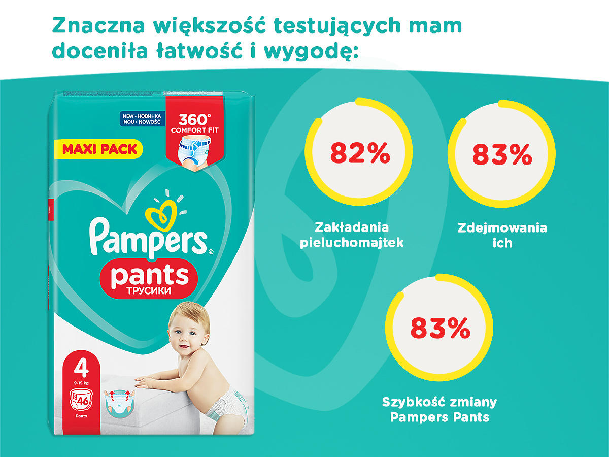 pampers 4 70 szt