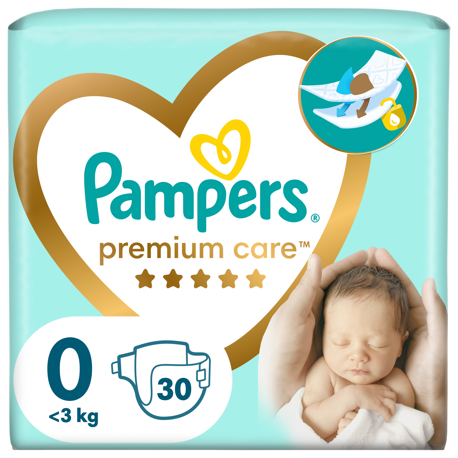 najmniejsze pieluchy pampers