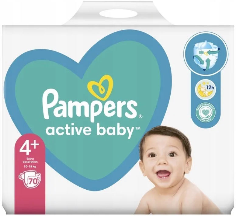 pieluchomajtki pampers 4 zakladanie