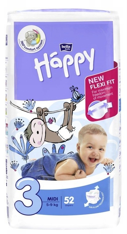 tanie pieluchy pampers 3