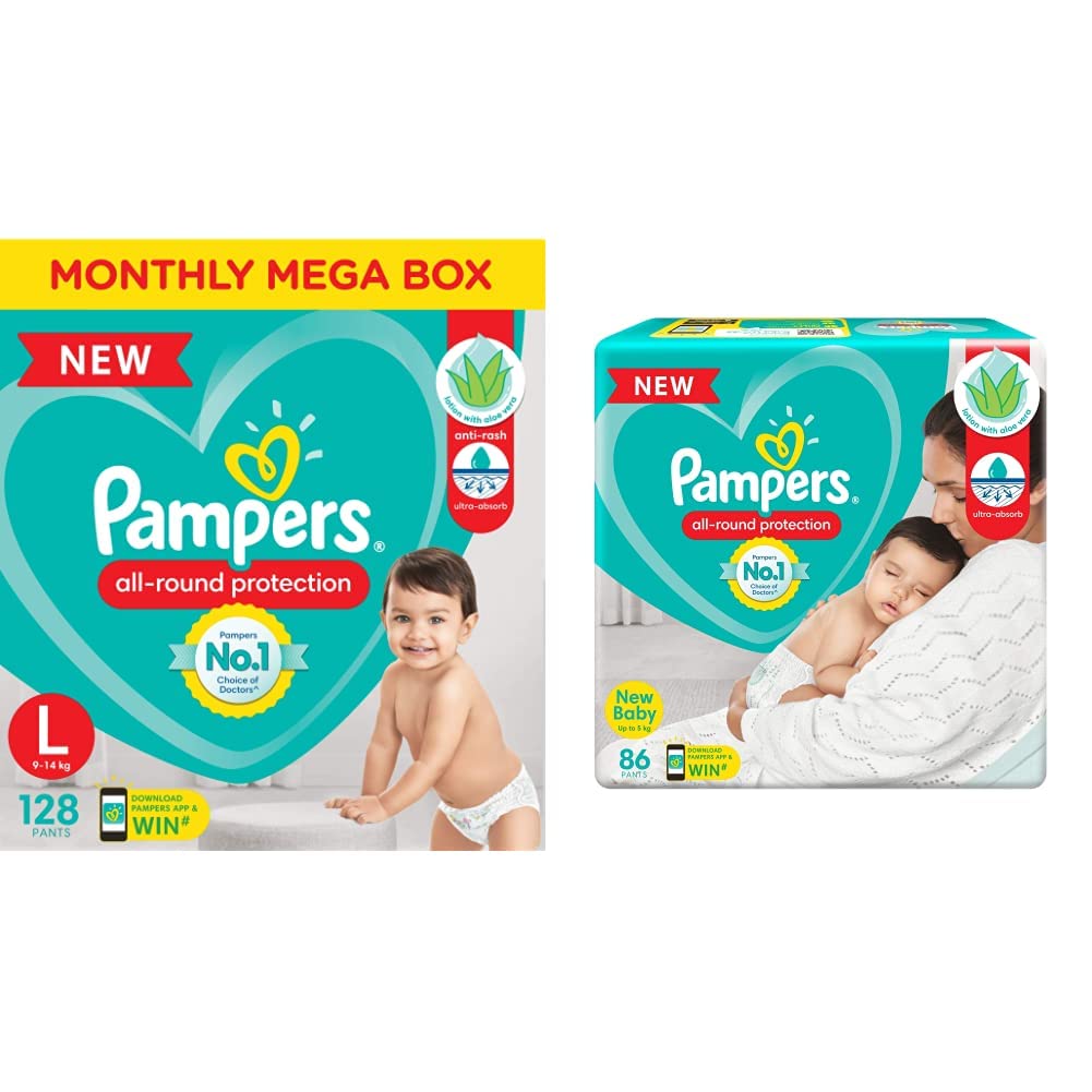 pampers zielony