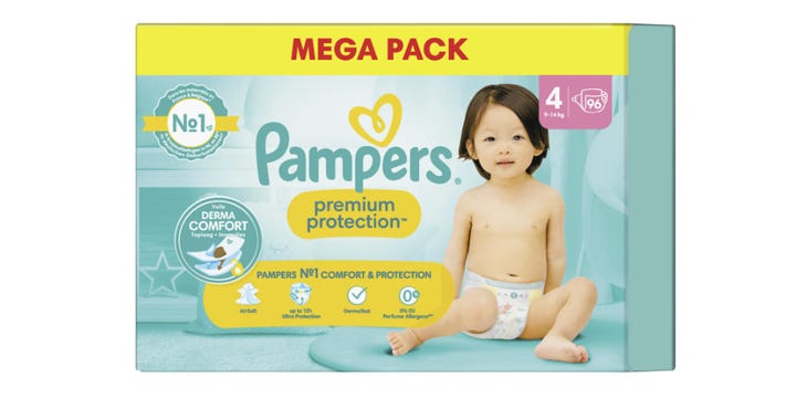 drynites czy pampers 6