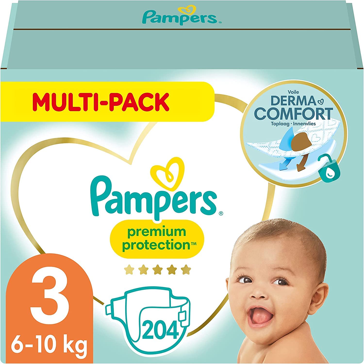 pampers new baby-dry pieluchy 1 newborn 2-5 kg 43 szt