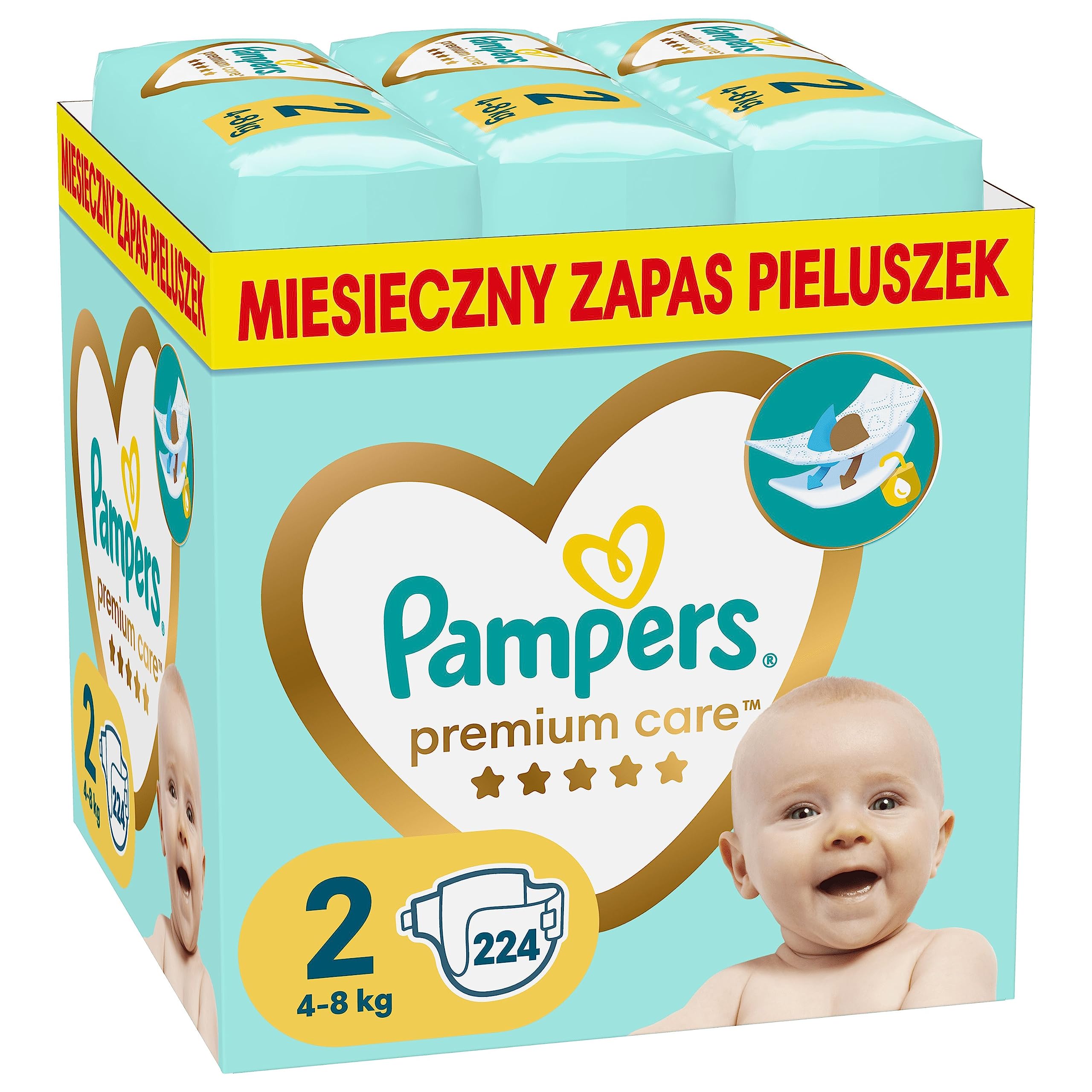 pampers pampers premium care vel 4 68 szt