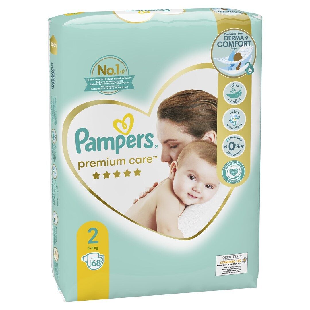 kore pampers 4 czy 4+