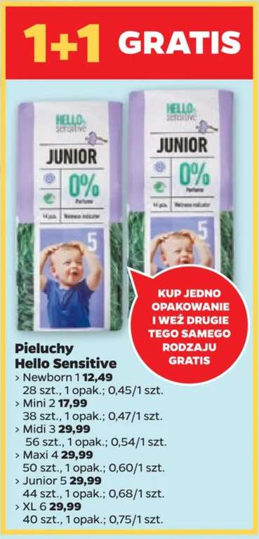 chusteczki dla dzieci pampers sensitive 56