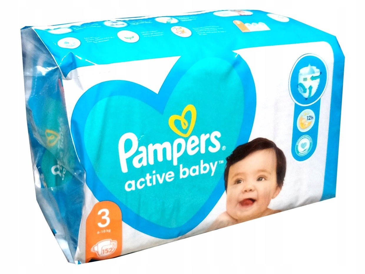 pampers 1 ile sztuk