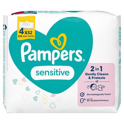 pampers sensitive chusteczki allegro