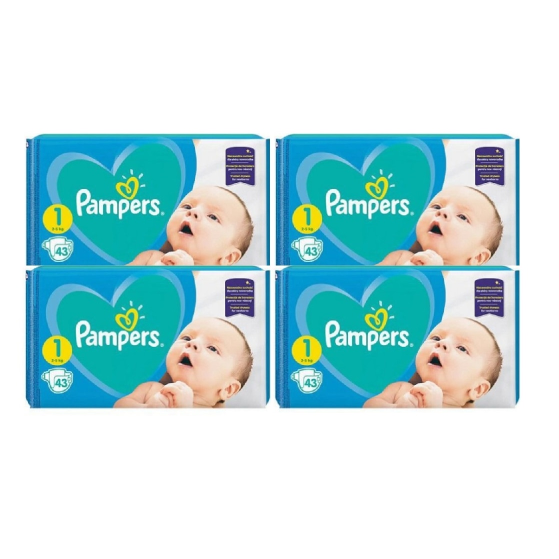 pampers new baby dry 2 cena 228 szt