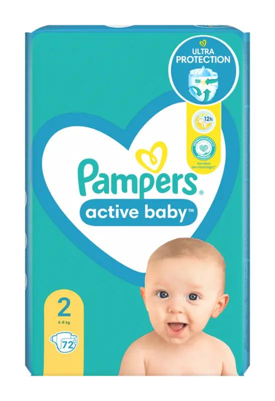 pampers ze sciagaczem i bez