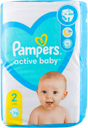 pampers active baby 3 opakowania