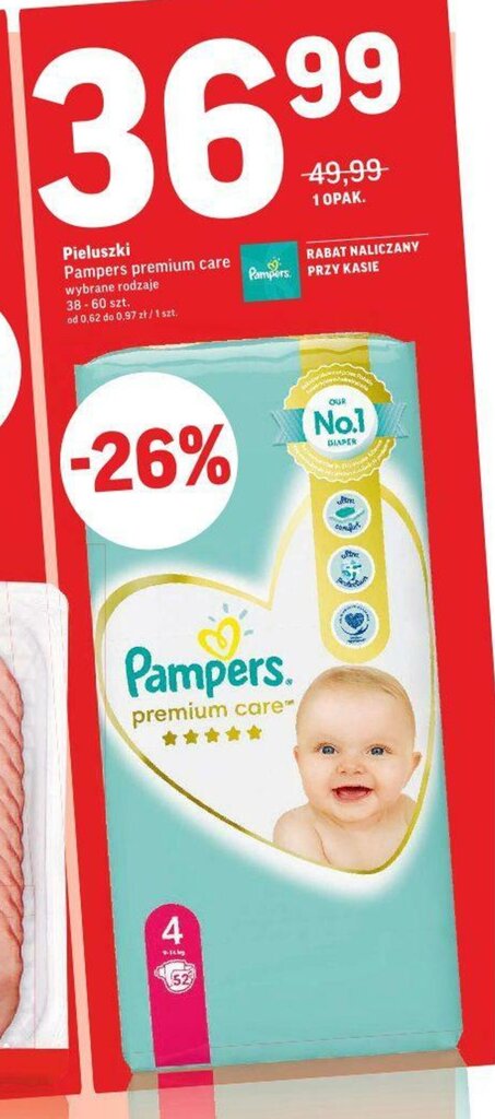 biedronka pieluchomajtki pampers