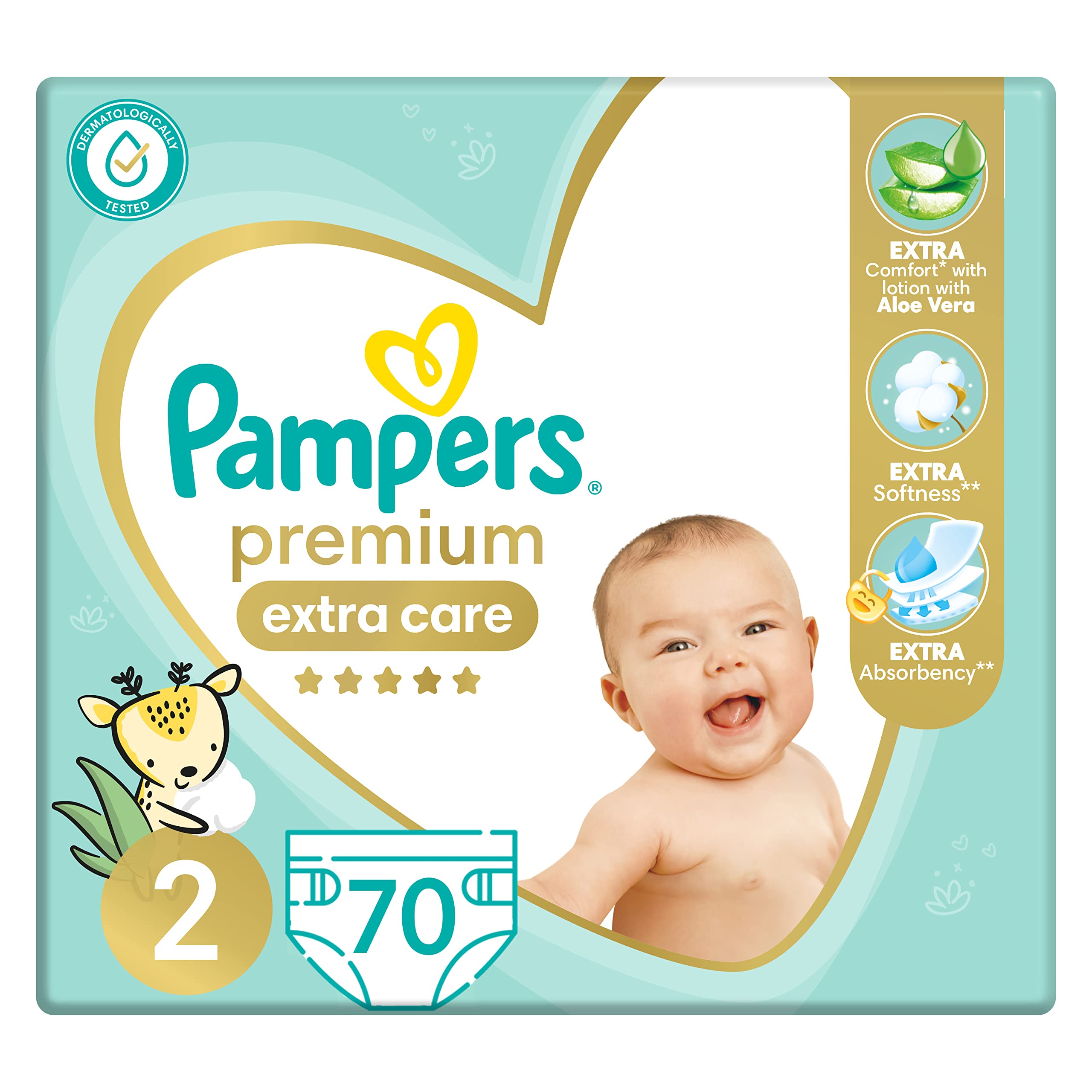 pampers pieluszki premium care 4 104 szt ceneo