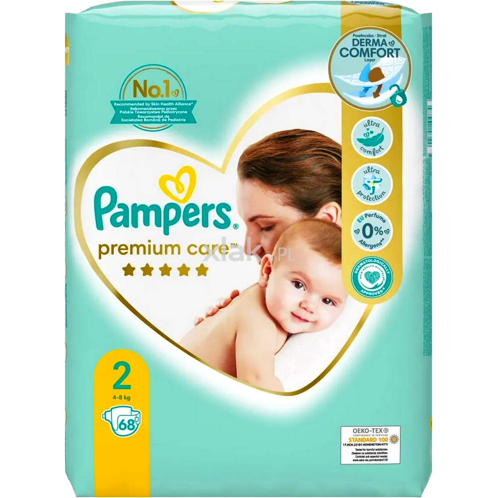 pieluchy pampers premium care 1 new born 220