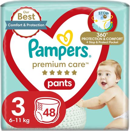 pampers premium care pieluchy rozmiar 3 midi 5-9kg 204 sztuk