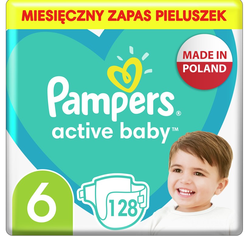 pieluchy pampers active baby 3 70 szt