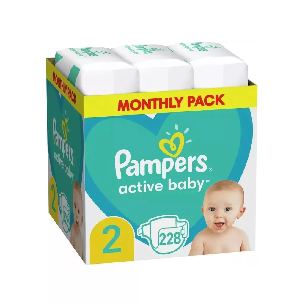 pampers baby dry 4 34 szt