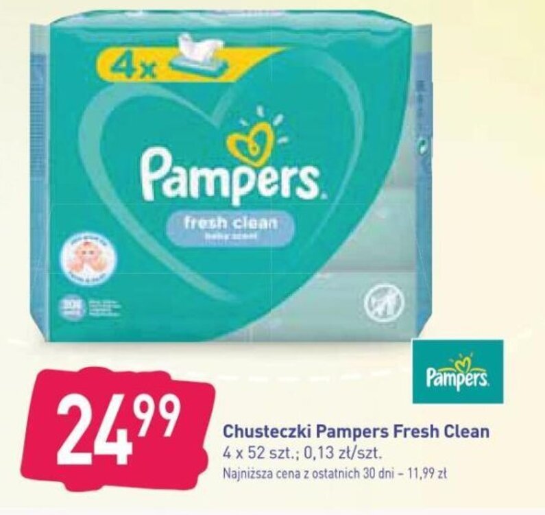 pampers chusteczki sroka