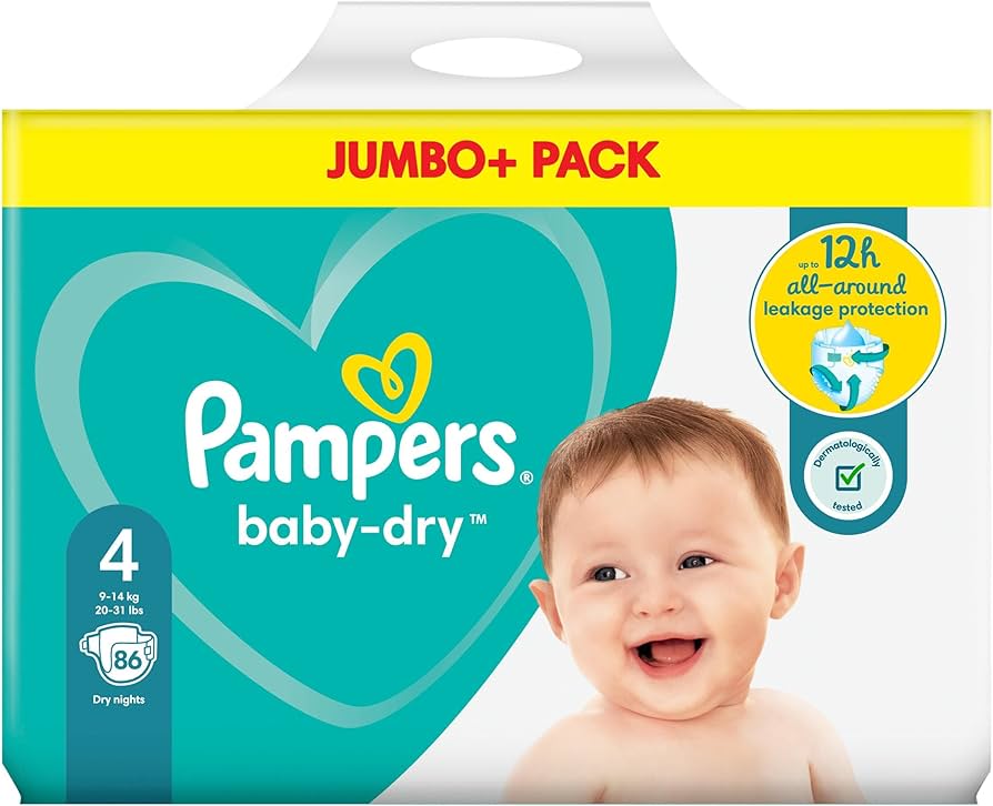 pampers 132 sztuki