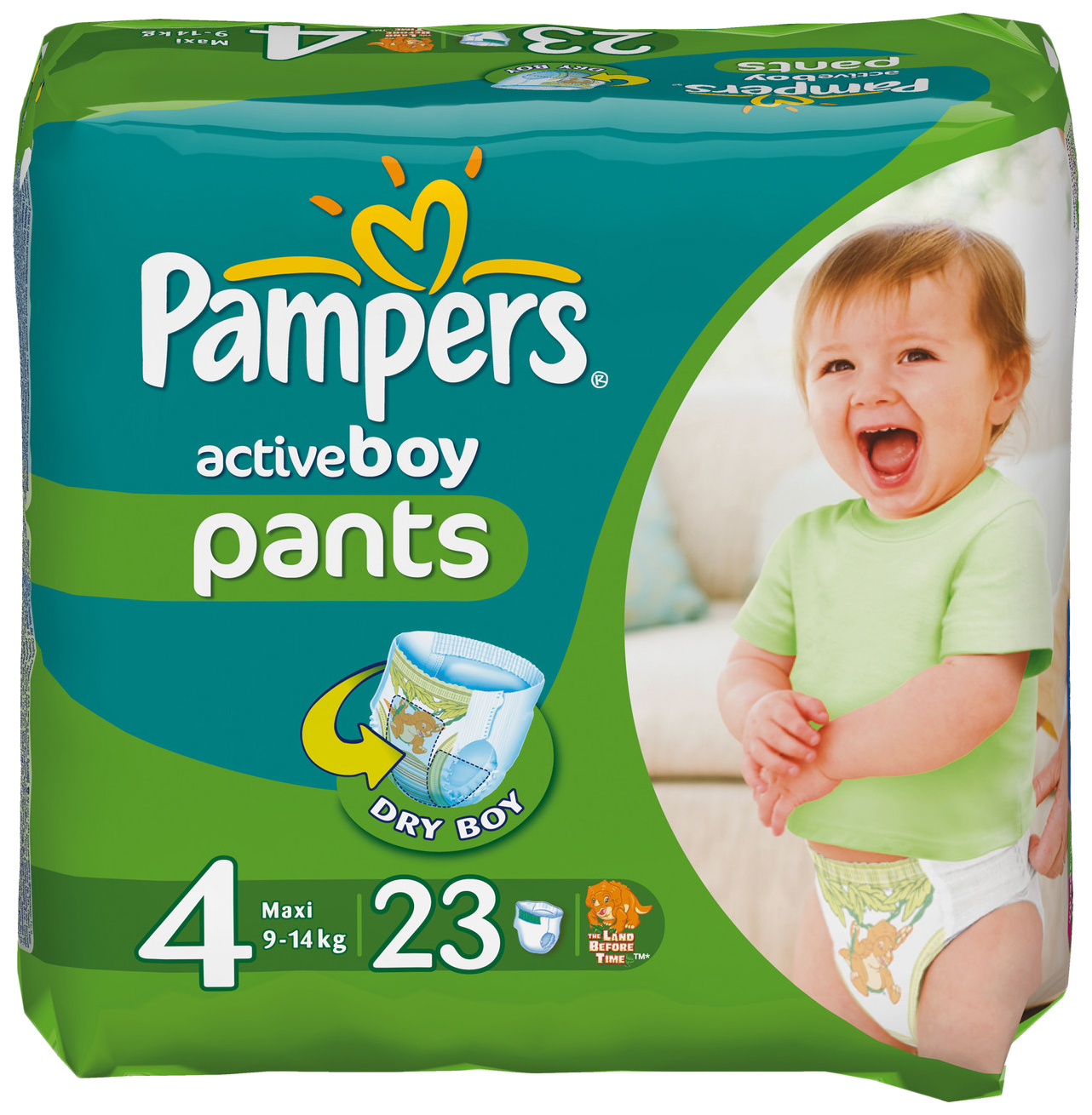 pieluchomajtki pampers 4 plaster z tyłu