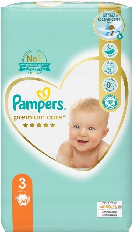 pieluchy pampers premium care 2 mini