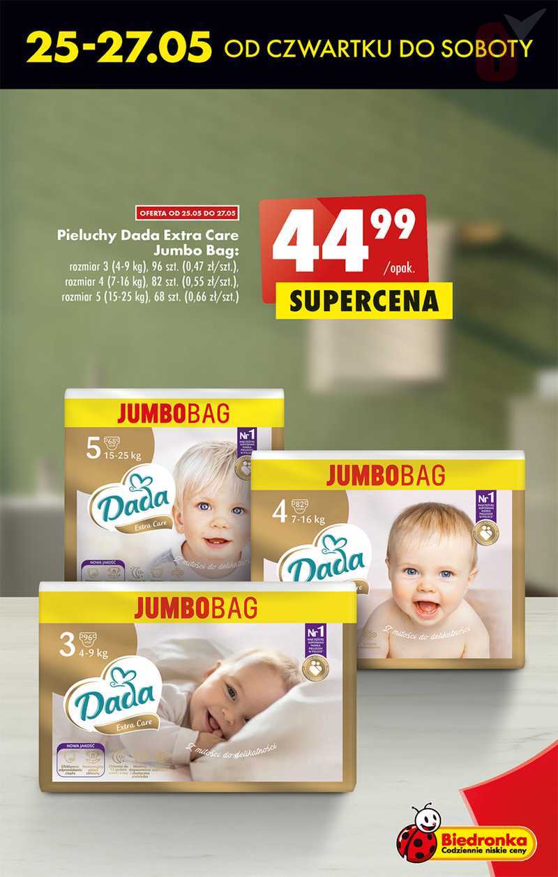 pampersy pampers 3 biedronka