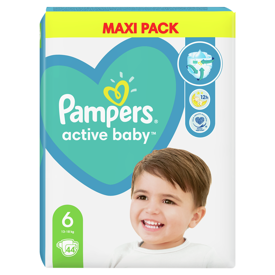 pampers baby active pack maxi super pharm