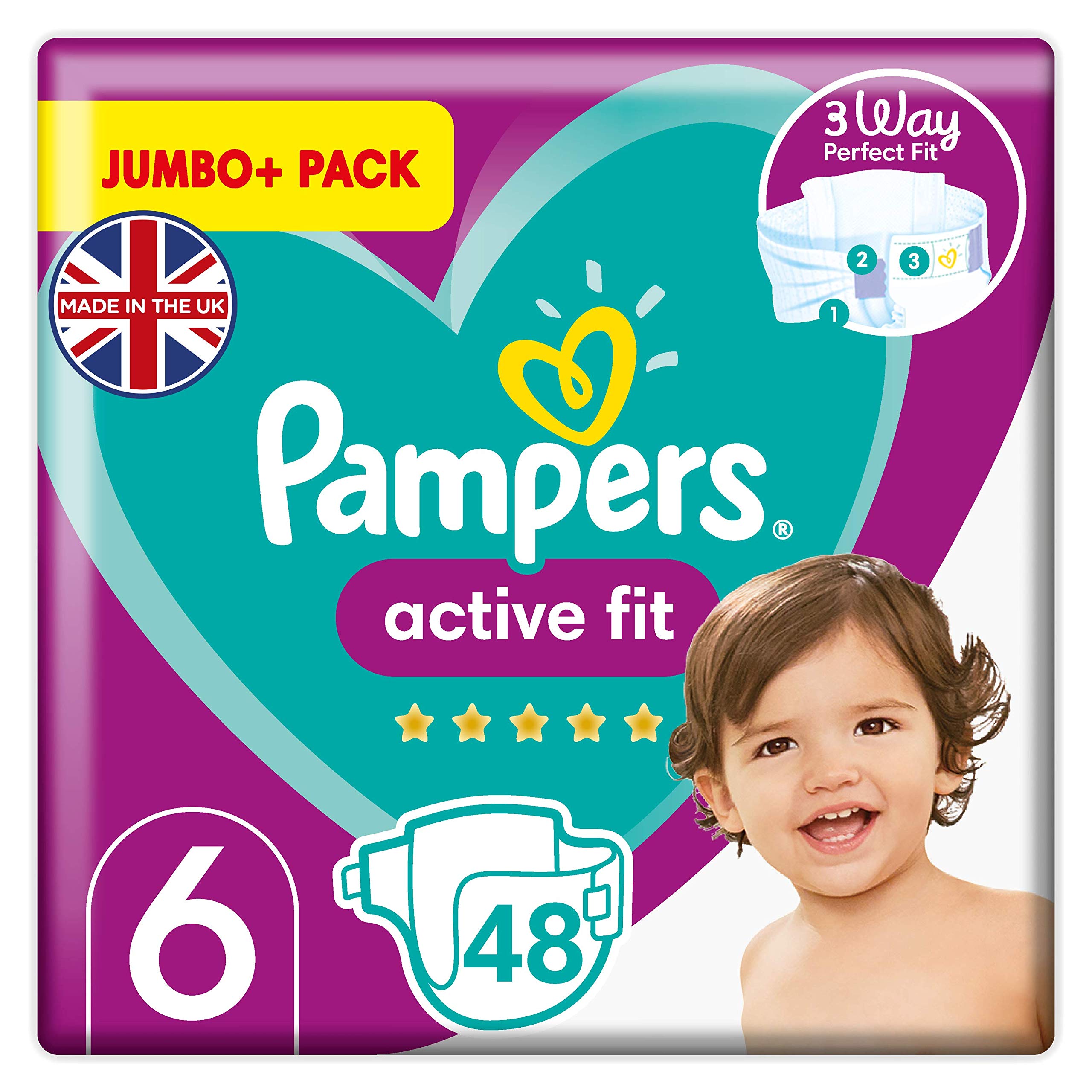 pampers active baby 4 mega pack