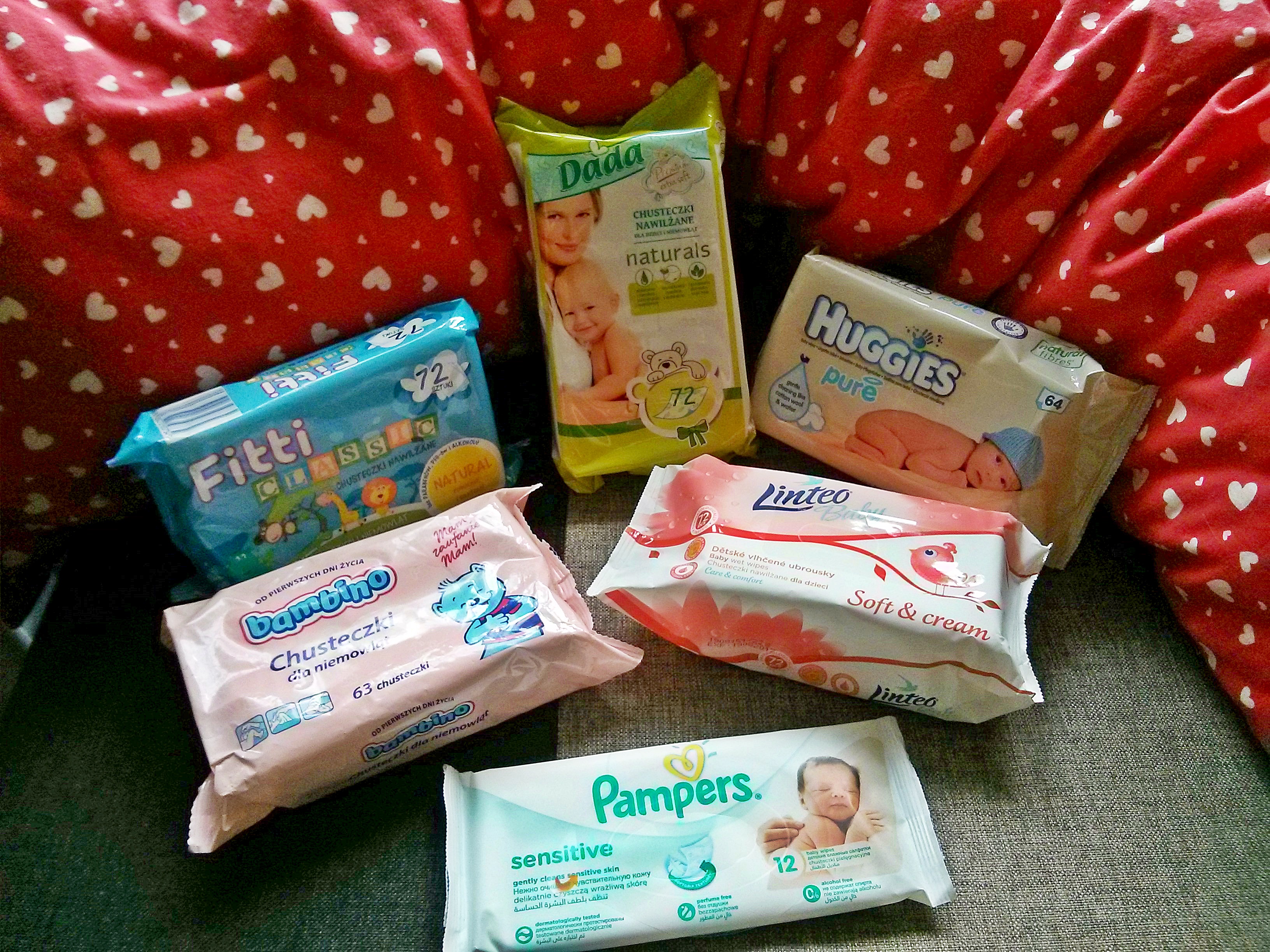 chusteczki nawilżane pampers 12 x 64