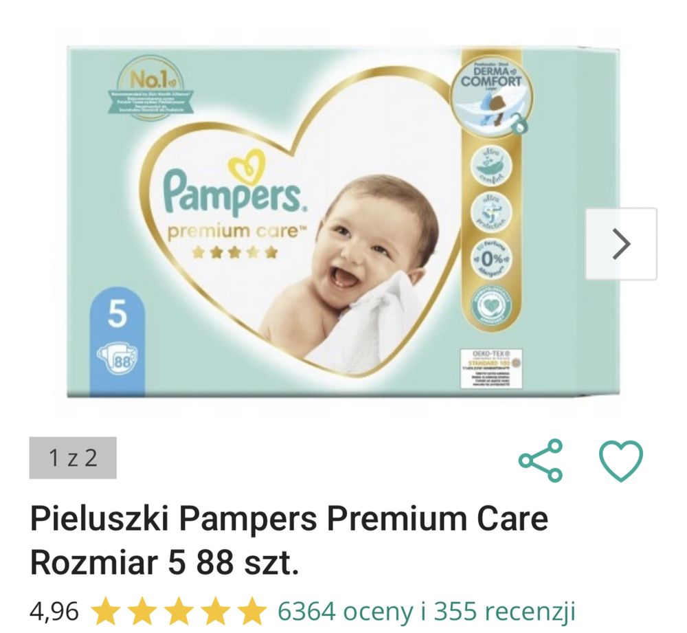 pampers 4 do ilu kg