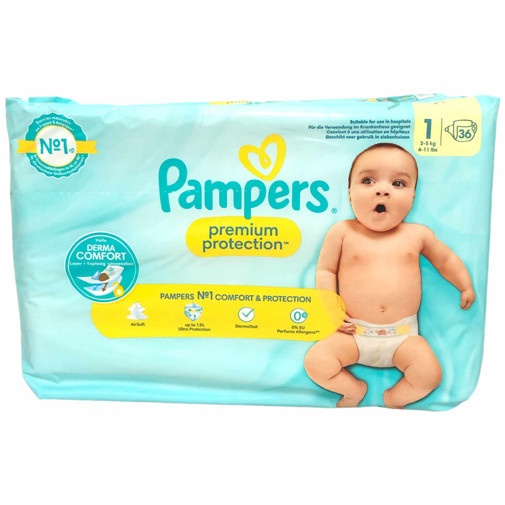 pampers premium care 88 szt auchan